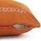 Edge Collections - 20" x 20" - Orange - Geometric Decorative Pillow for Home Accent - 1 Piece